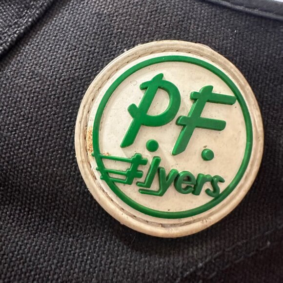 PF Flyers Sandlot Sneakers Black Canvas Hi-Top M8.5 W11 - Picture 11 of 11